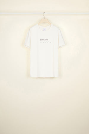 Coup de foudre organic cotton tee