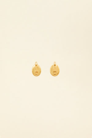 Small face brass hairclips