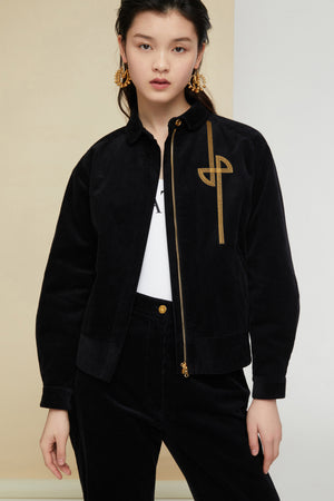 Corduroy bomber
