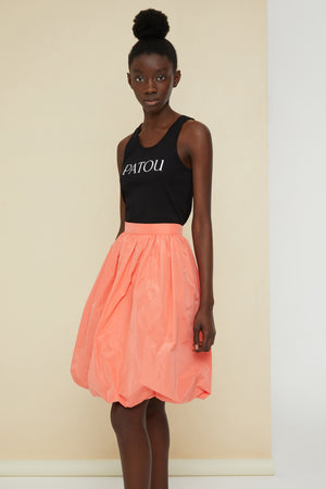 Faille bubble skirt