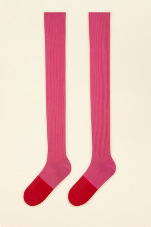 Zwei Paar Socken aus Bio-Baumwollmix