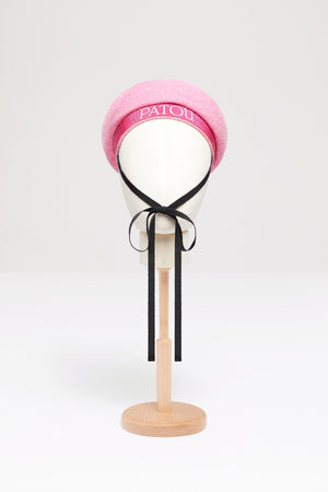 Sailor hat in cotton-blend tweed