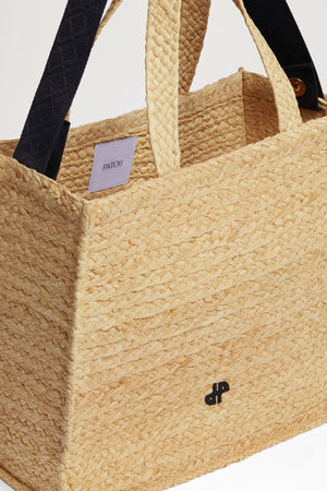 Panier JP en raphia