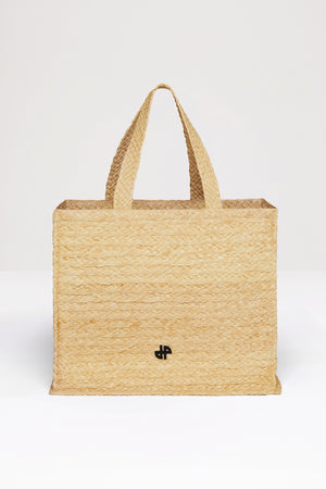 Panier JP en raphia