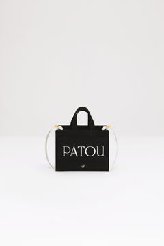 Small Patou canvas tote in organic cotton