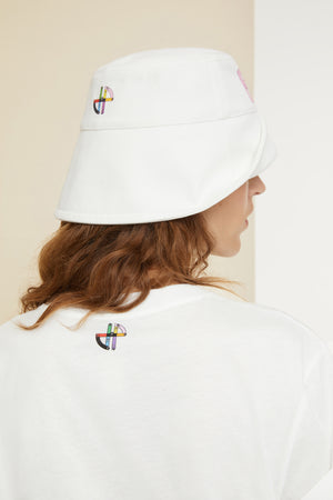 Barbapatou bucket hat in organic cotton