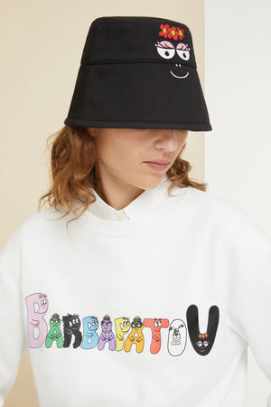 Barbamama bucket hat in organic cotton