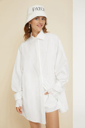 JP fingerless gloves in organic cotton