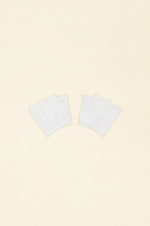 JP fingerless gloves in organic cotton