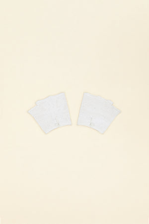 JP fingerless gloves in organic cotton