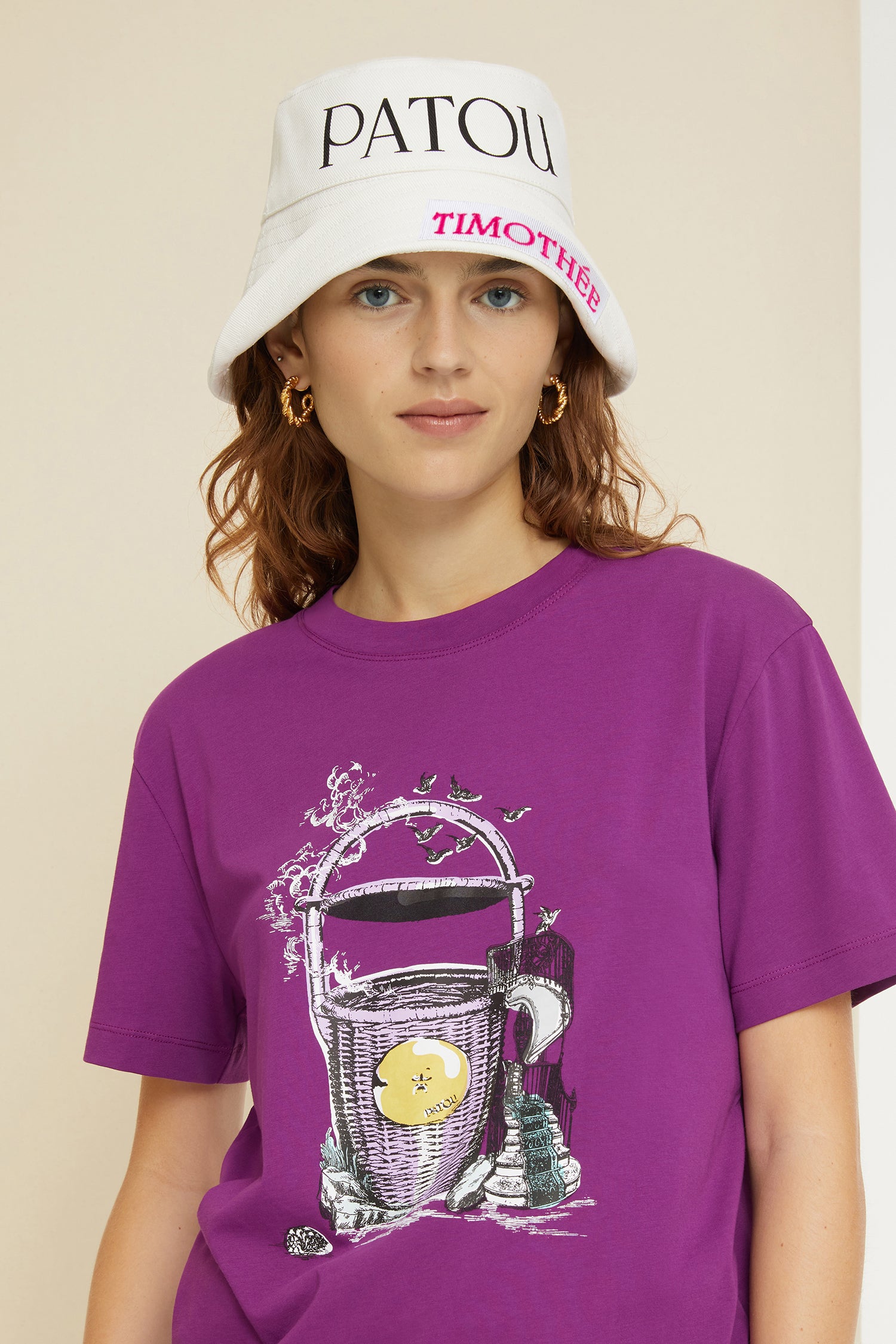 Patou - Bucket Hat Customisation - White - White - Bucket Hat Customisation
