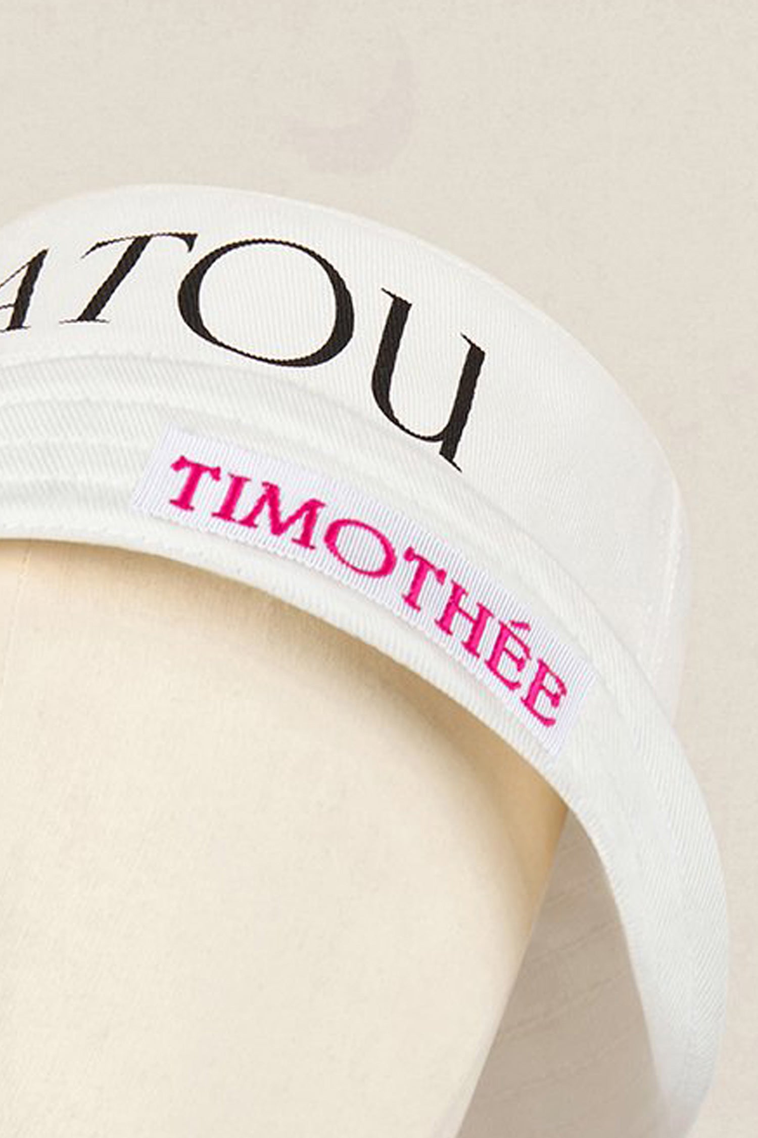 Patou - Bucket Hat Customisation - White - White - Bucket Hat Customisation