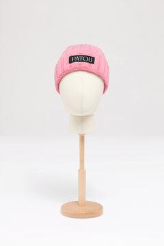 Ribbed wool beanie