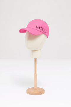 Casquette Patou brodée en laine et cachemire