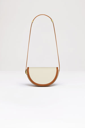 Le Patou bag in recycled cotton and leather