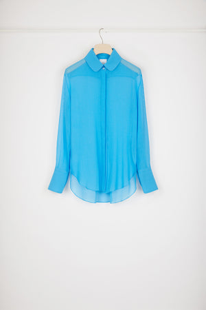 オーガニックコットン製シアーシャツ