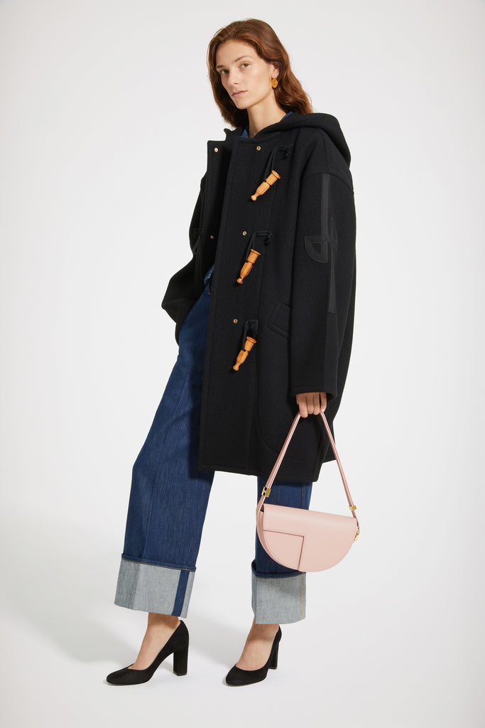 Joules wool blend duffle sale coat