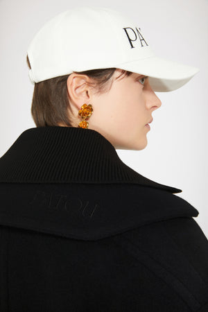 Cappotto maxi in lana double face