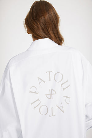 Robe chemise courte en coton bio