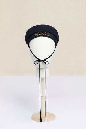 Tweed sailor hat