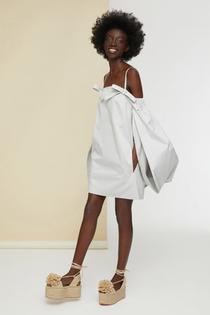 Cold-shoulder dress