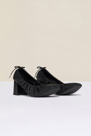 Pumps mit Blockabsatz