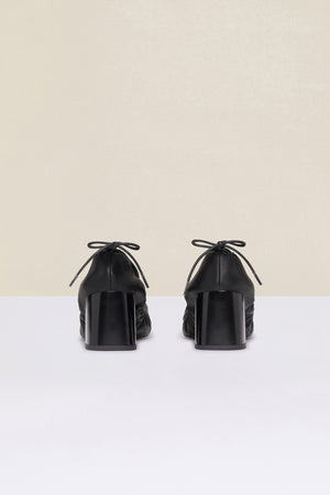 Pumps mit Blockabsatz