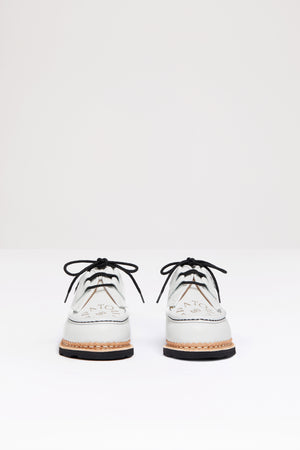 PATOU x Paraboot レザー製レースアップ