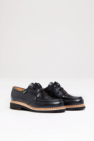 PATOU x Paraboot レザー製レースアップ