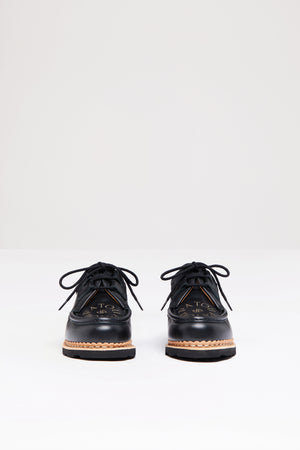 PATOU x Paraboot レザー製レースアップ