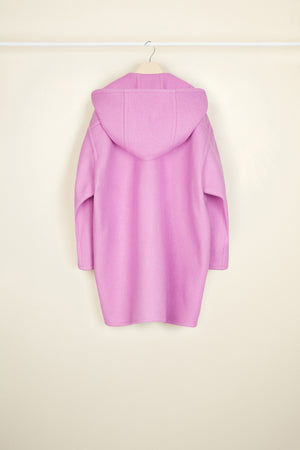 Cashmere and wool blend duffle coat