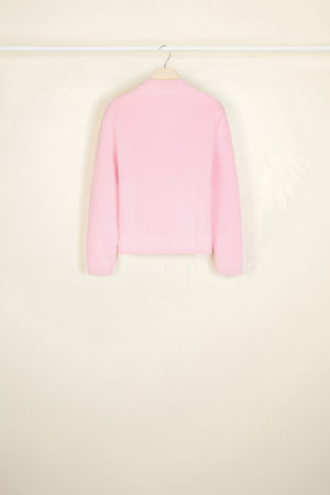 Maglione bretone in lana con bottoni gioiello