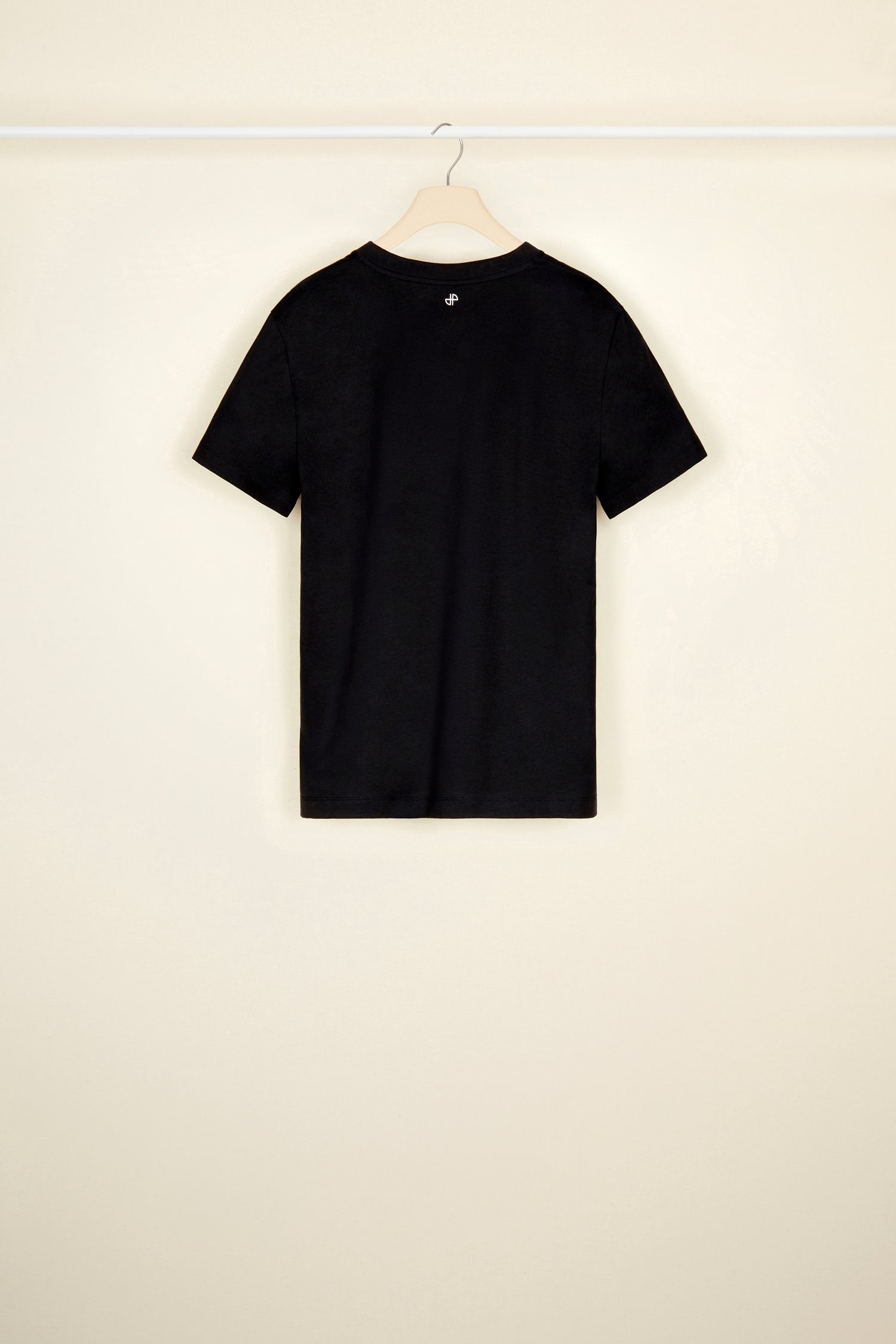 Patou - Amour Amour t-shirt in organic cotton - Black - Amour Amour, heritage with a sense of humour. Crewneck t-shirt in black organic cotton. Slightly loose fit. White Amour Amour logo at the front inspired by the heritage Jean Patou perfume.