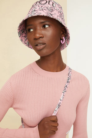 Small braided hoop earrings