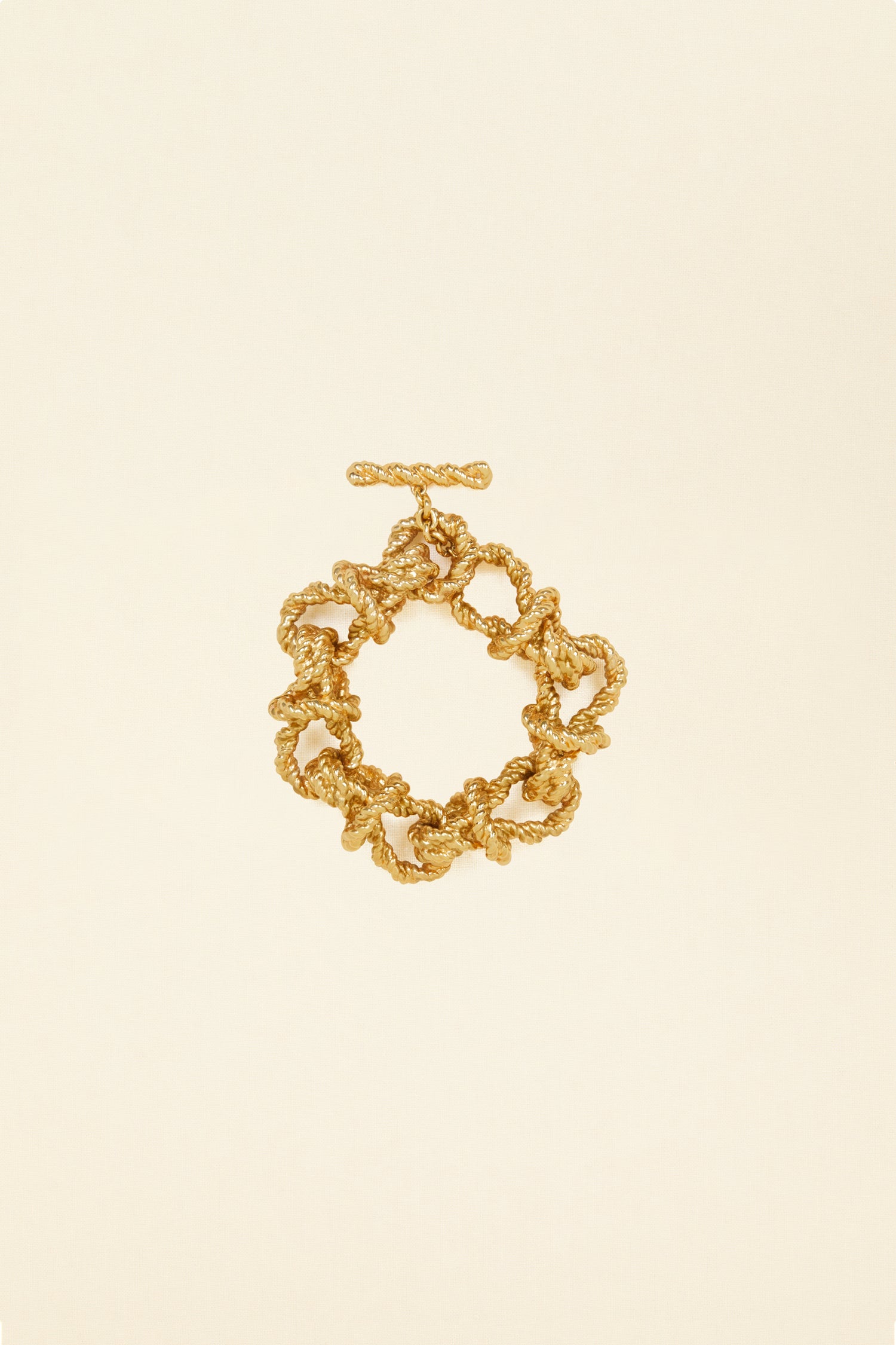 Patou - Chain bracelet - Gold - The chicest links.Fine gold-plated brass chain bracelet. Toggle clasp.