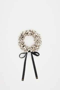 Bracciale con campanine in ferro argentato
