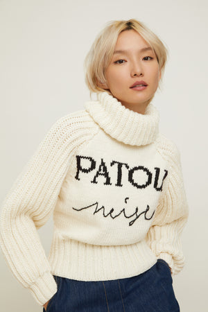 Patou Neige wool jumper