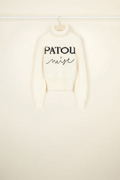 Pull en laine Patou Neige