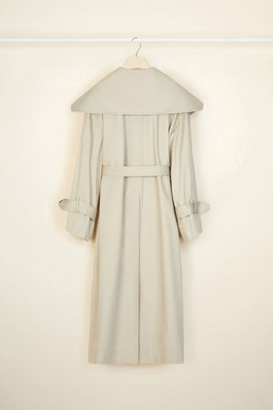 Signature trenchcoat in organic cotton