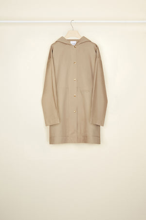Puss in Boots oversized parka in organic cotton