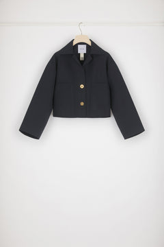 Veste courte en coton bio