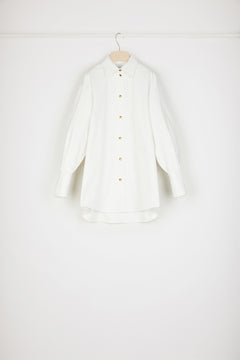 Overshirt in cotton denim