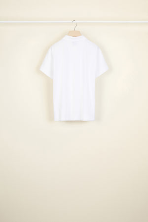 Logo cotton polo shirt