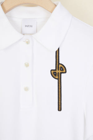 Logo cotton polo shirt