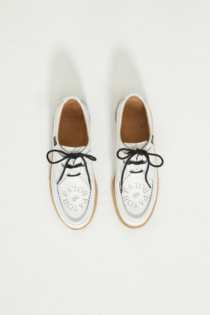 PATOU x Paraboot レザー製レースアップ