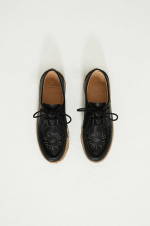 PATOU x Paraboot レザー製レースアップ