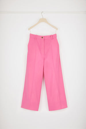 Pantalone iconico in lana e cachemire eco-sostenibili