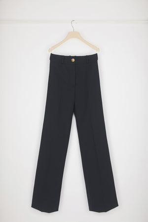 Pantalon évasé en coton bio