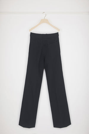 Pantalon évasé en coton bio