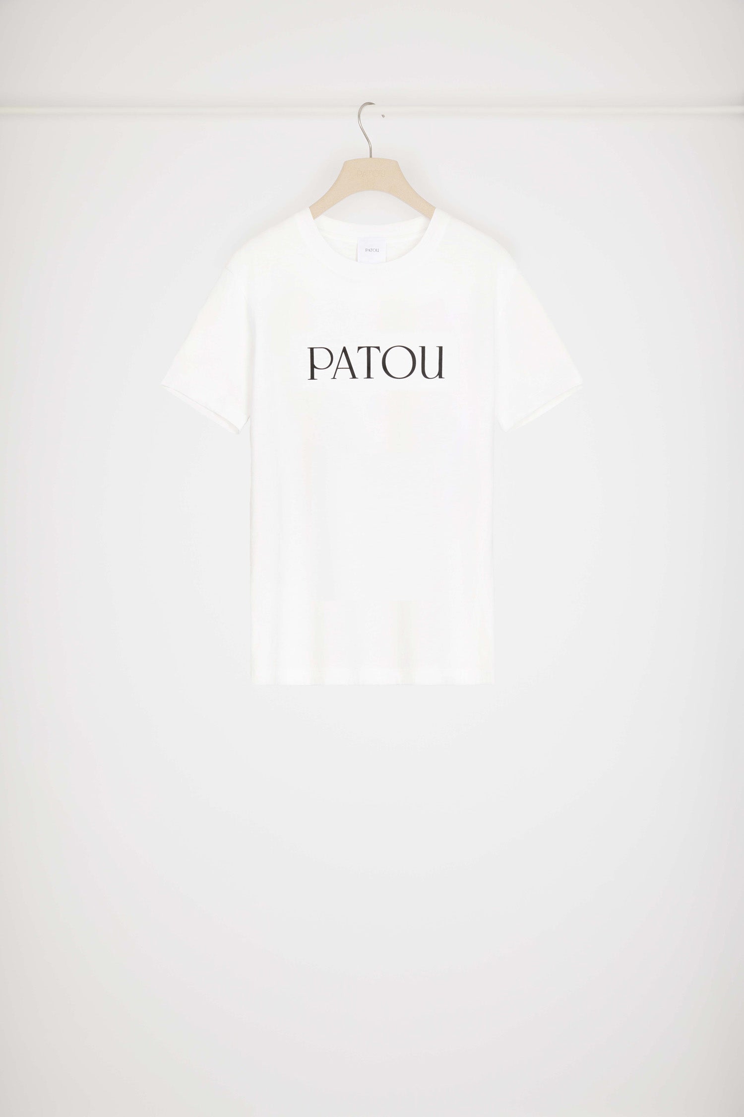 新品未着用 黒XS PATOU オーガニックコットン パトゥロゴTシャツ